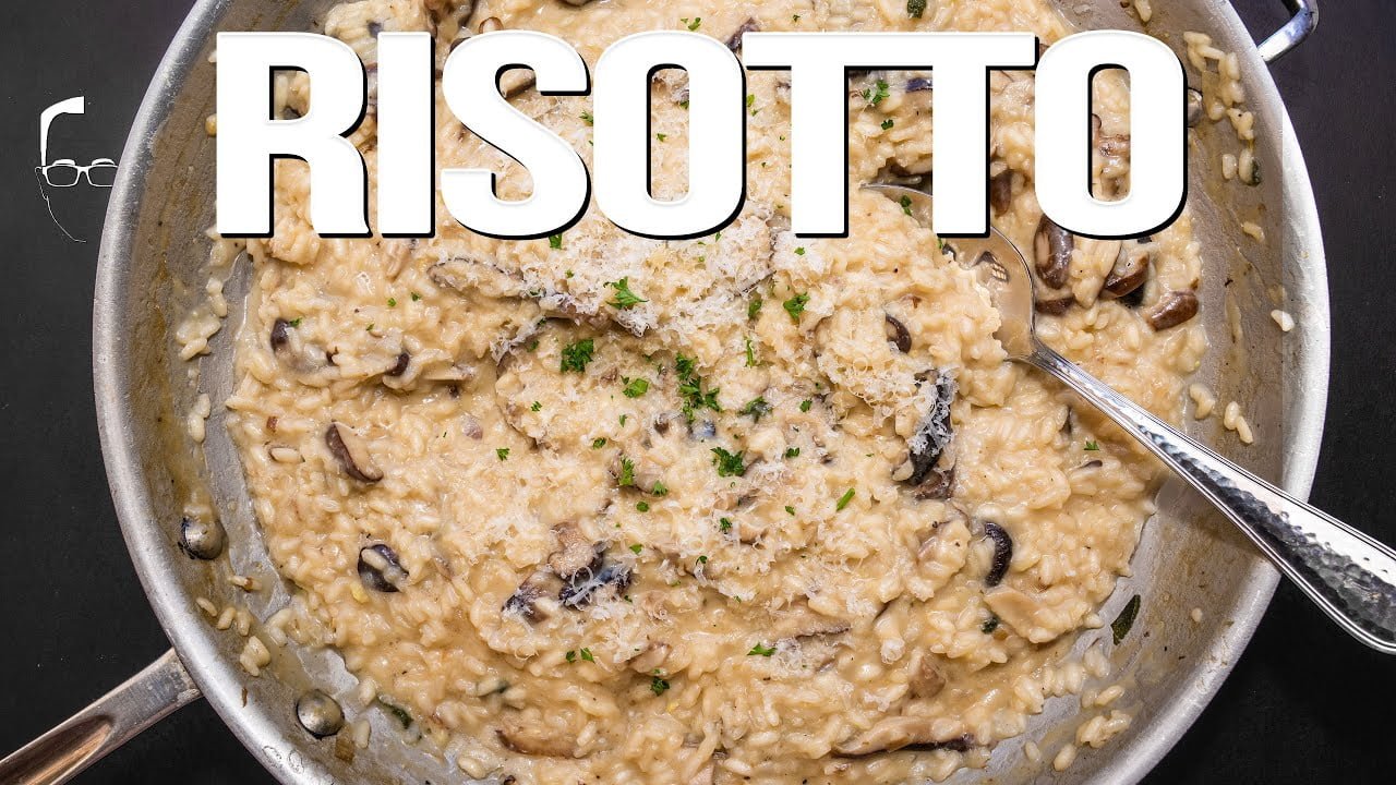 PERFECT RISOTTO AT HOME THAT ANYBODY CAN MAKE! | SAM THE COOKING GUY