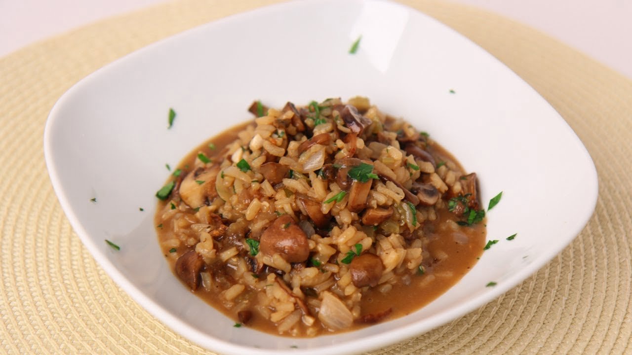 Mushroom Risotto Recipe – Laura Vitale – Laura in the Kitchen Episode 466
