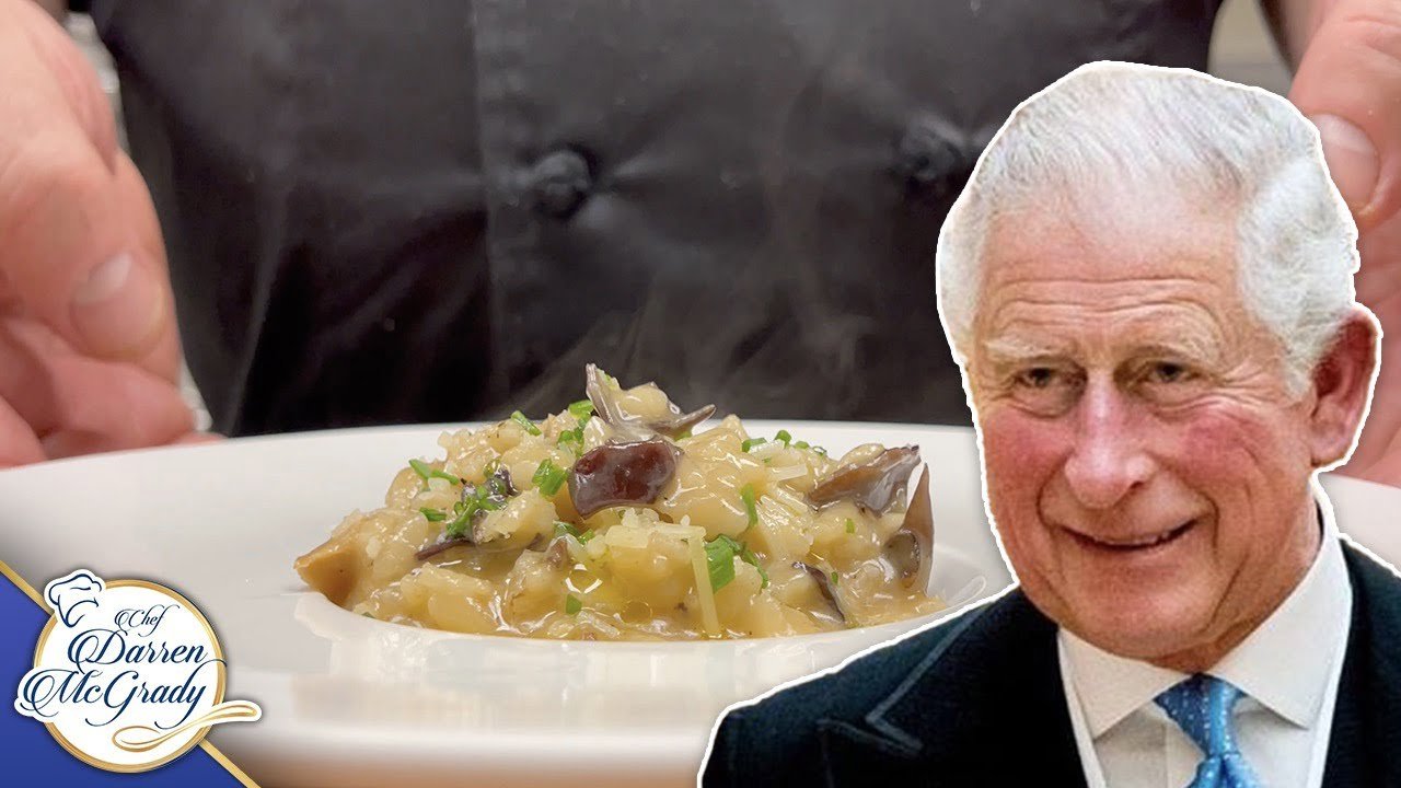 Cooking For King Charles III – Wild Mushroom Risotto