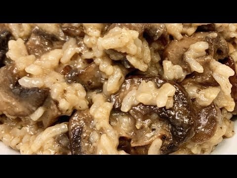 Instant Pot Mushroom Risotto