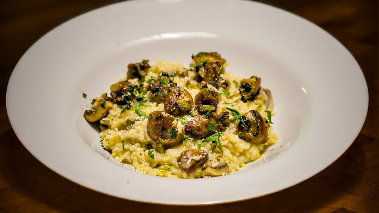 Easy Mushrooms Risotto Recipe ! (Even the first time)