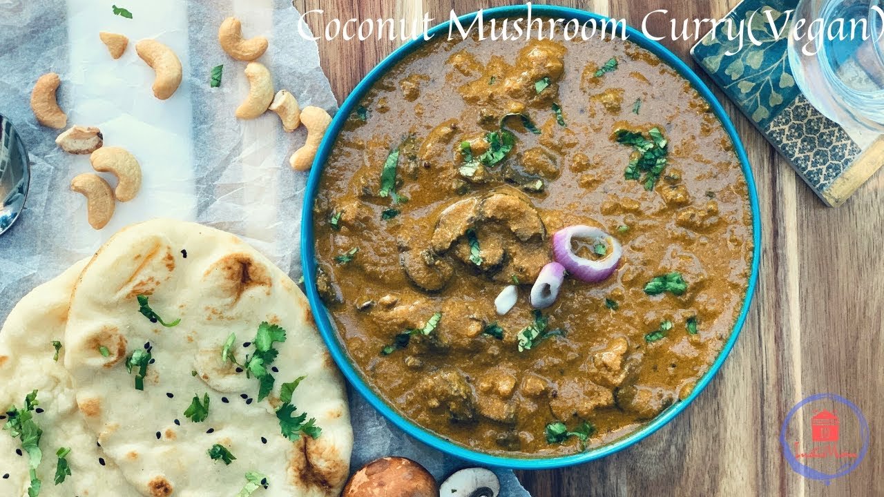 Instant Pot Mushroom Curry | Vegan South Indian Coconut Mushroom Curry