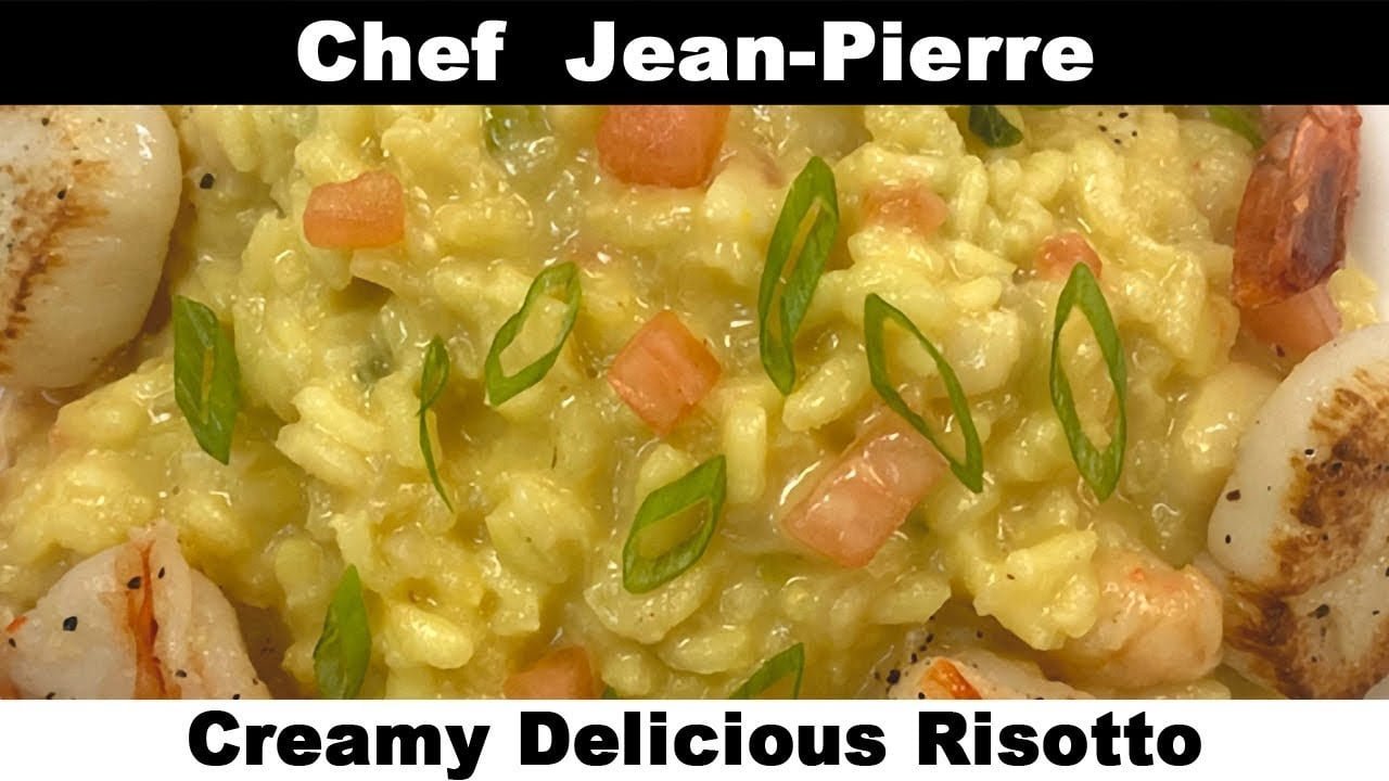 The Last Risotto Recipe You’ll Ever Learn! Seafood Risotto – Chef Jean-Pierre