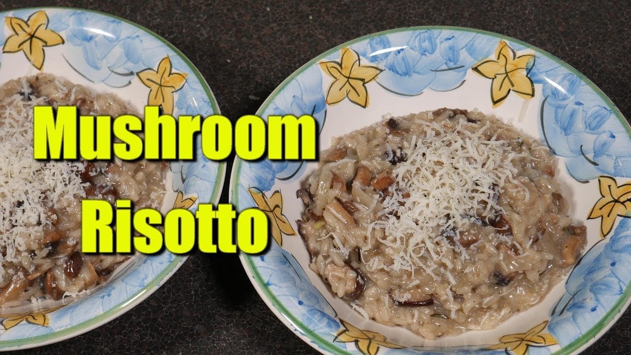 How to Make Mushroom Risotto (Risotto ai funghi)