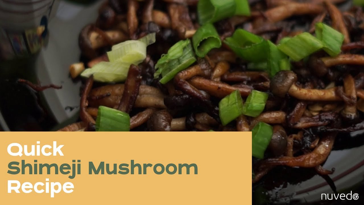 Shimeji Mushroom Recipe #6: Quick Shimeji Sizzle