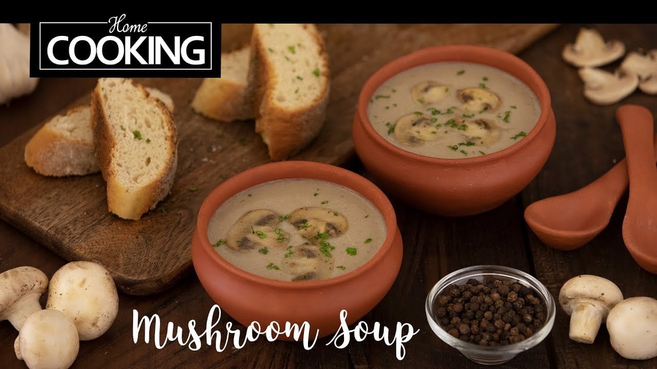 Mushroom Soup | How to make Mushroom Soup