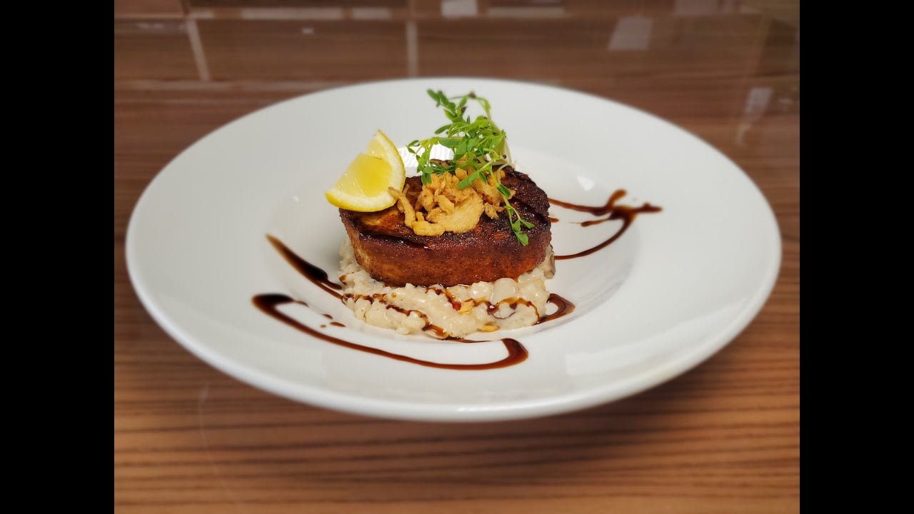 Cooking With Val: Blackened Seared Tuna with Mushroom Risotto!