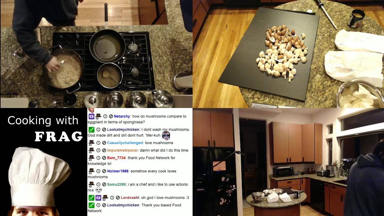 Cooking w/ Frag #11 – Mushroom Risotto