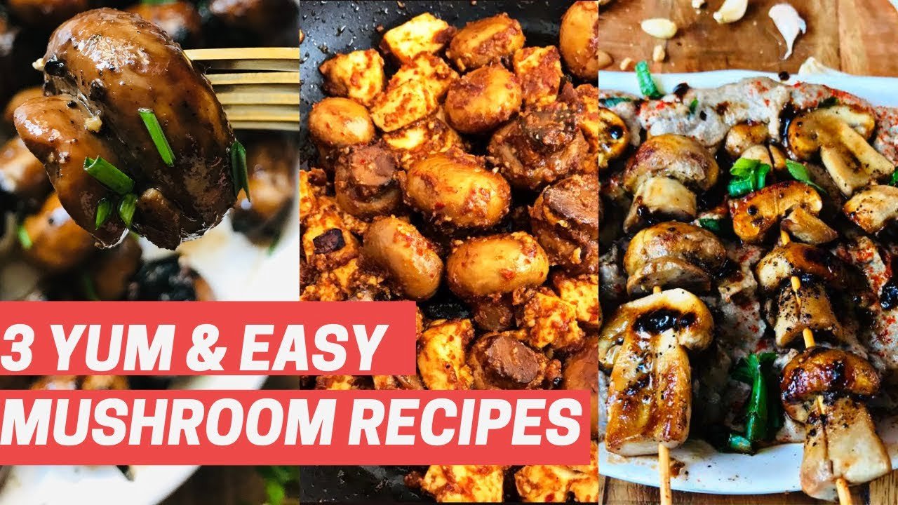 3 super healthy mushroom recipes | Low Carb