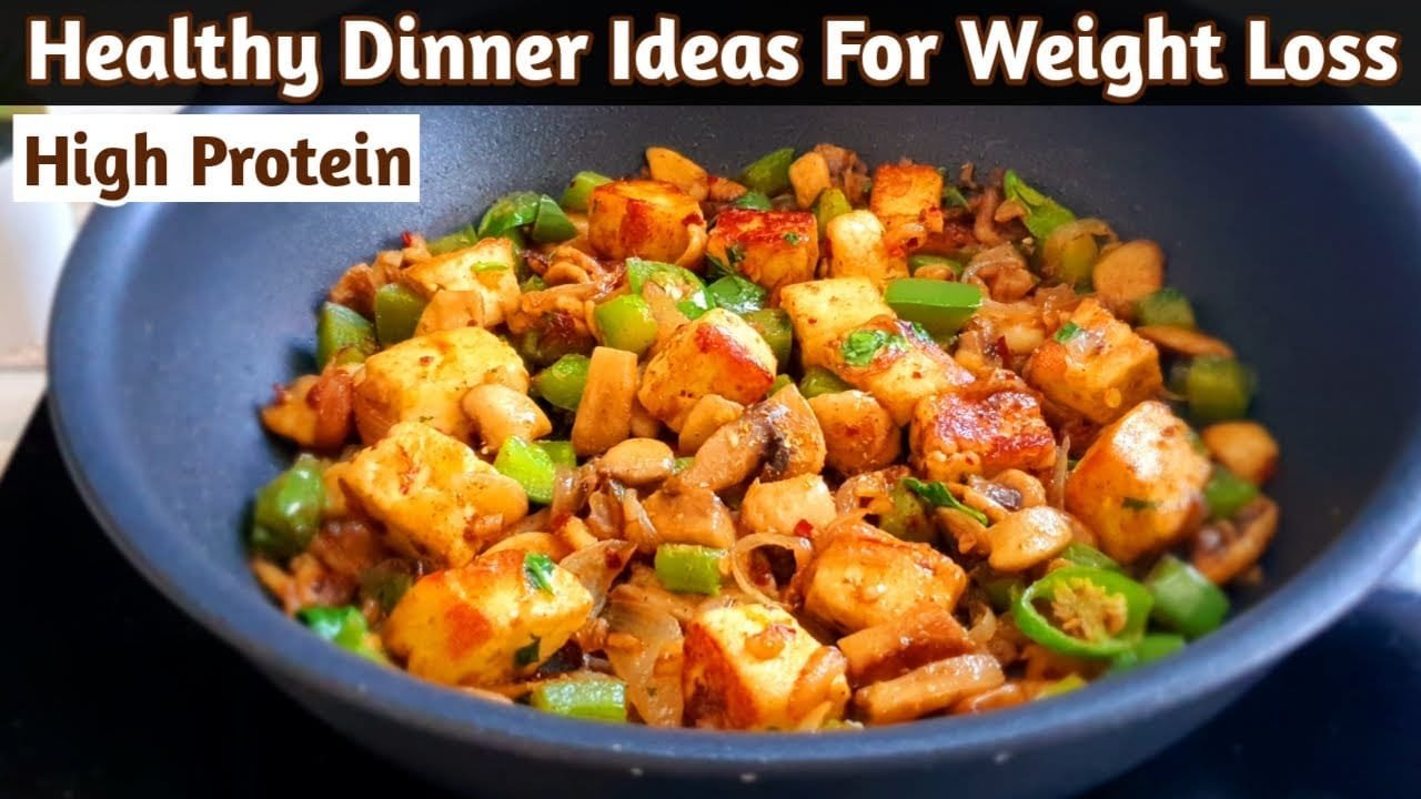 Healthy Dinner Ideas For Weight Loss | High Protein Recipes | Mushroom Recipes