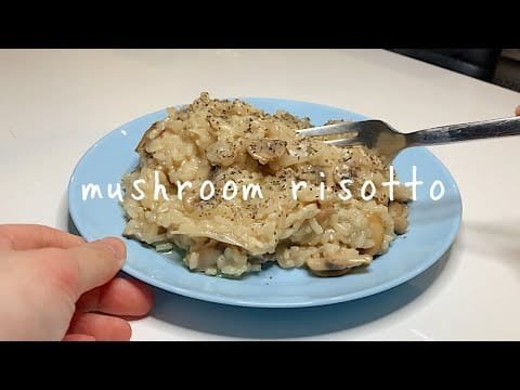 Resep Mushroom Risotto, PASTI LANGSUNG SUKA!  |  Mushroom Risotto Recipe, YOU’LL LOVE IT!