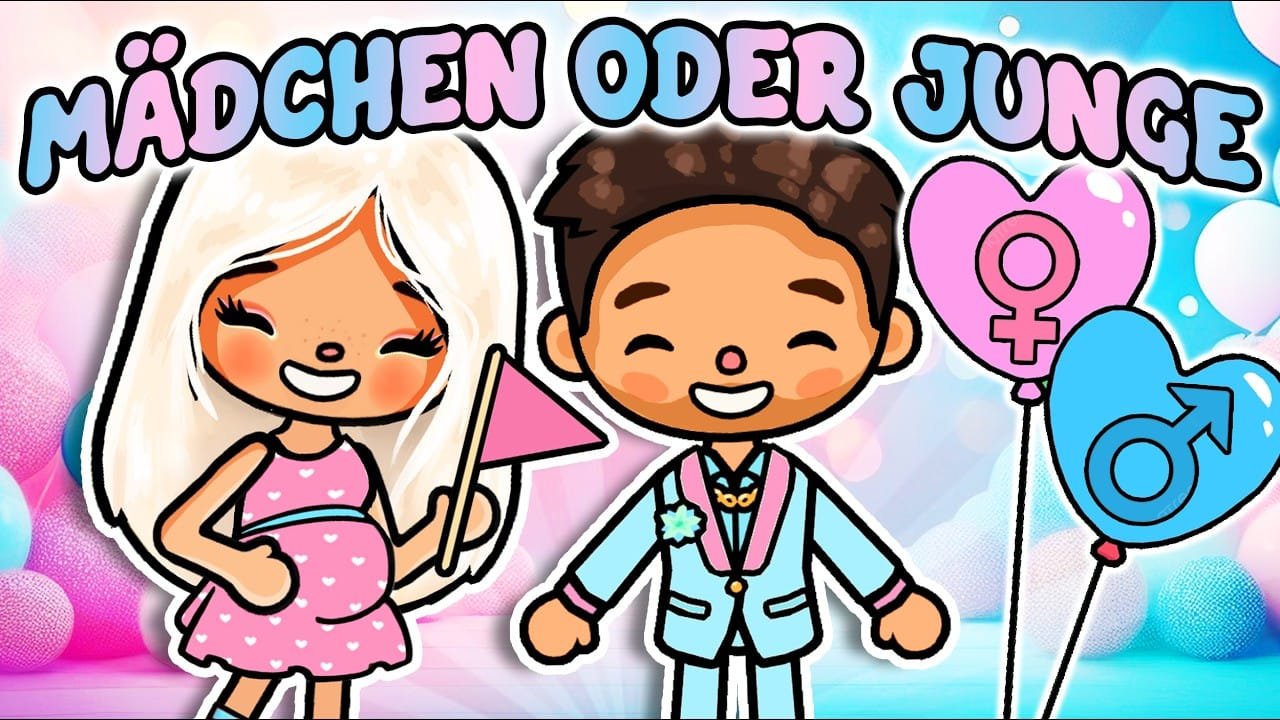 🩷 UNSER GROSSES BABY 👶🏻 GENDER REVEAL 🩵 DIE BABY PARTY🎈DIE SPANNENDE STORY 🍞 #tocaboca #tocabocafilm