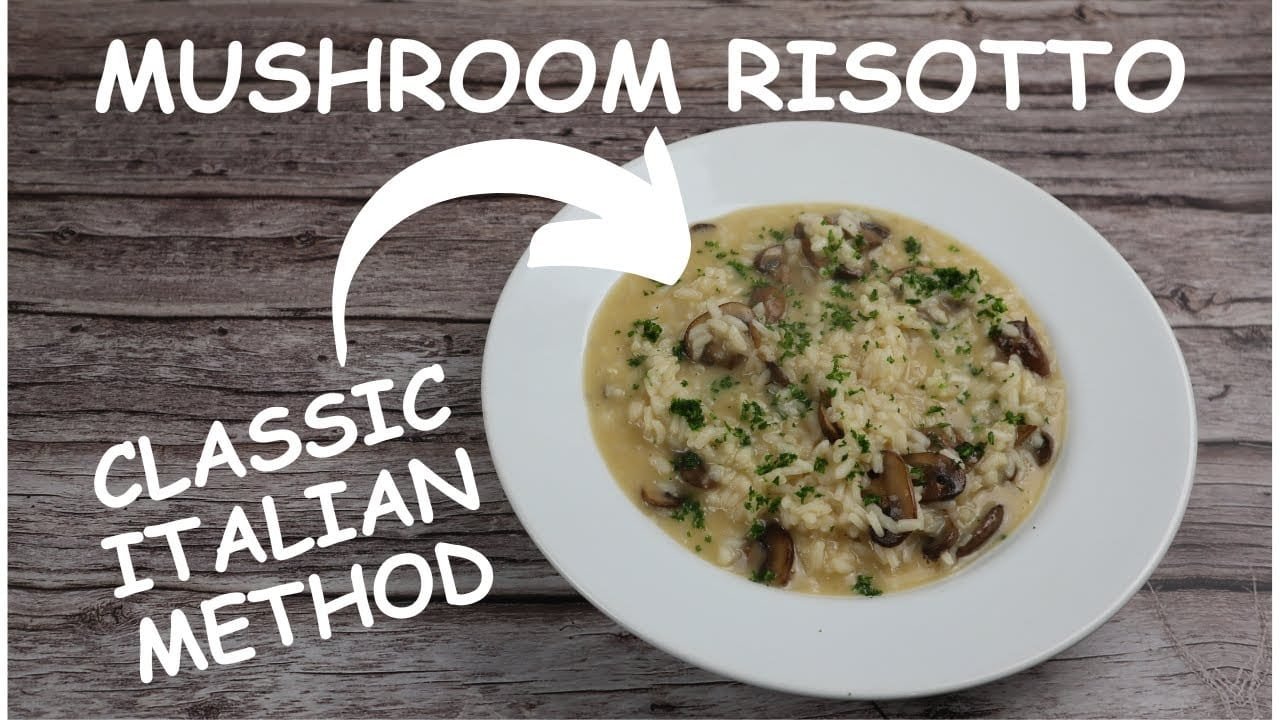 Classic Italian Mushroom Risotto