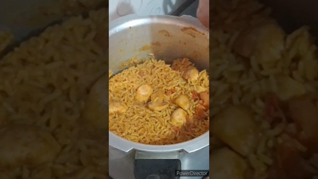 Mushroom biryani 🍄 | Mushroom recipes #cookingvideo #restaurant #mushroom