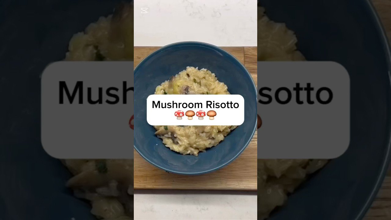 Mushroom risotto 🍄🍄‍🟫🍄🍄‍🟫