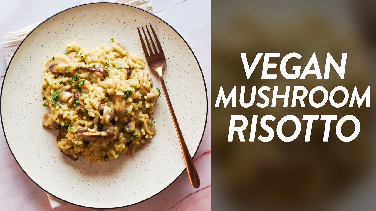 Vegan Mushroom Risotto