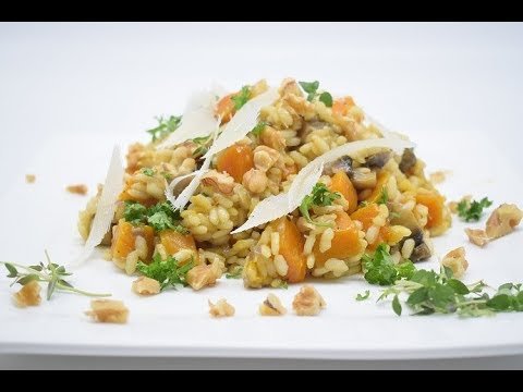 Perfect pumpkin and mushroom risotto   ⎜⎜  Dominique’s kitchen