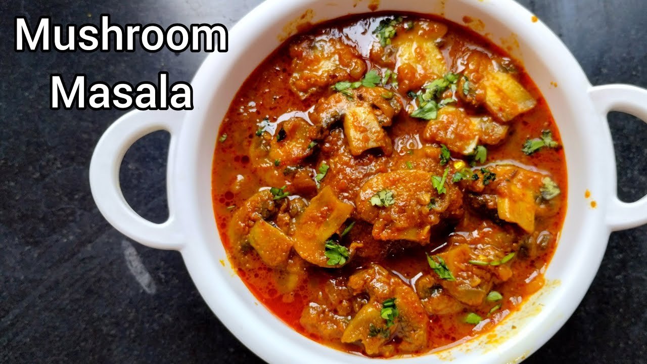 घर पर बनाएं मशरूम मसाला आसान तरीके से | Mushroom Masala Recipe | Mushroom Recipe