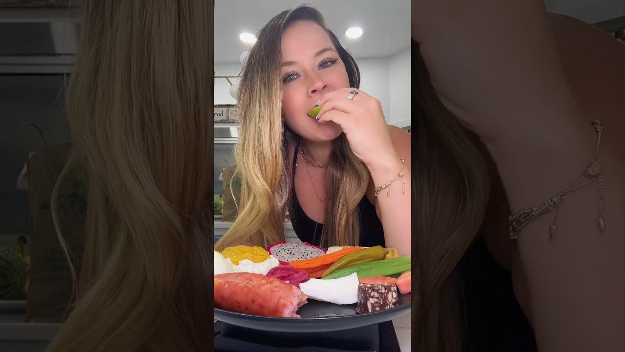 This Pickled Mushroom and Raw Okra Lunch Made Me Say WOW!