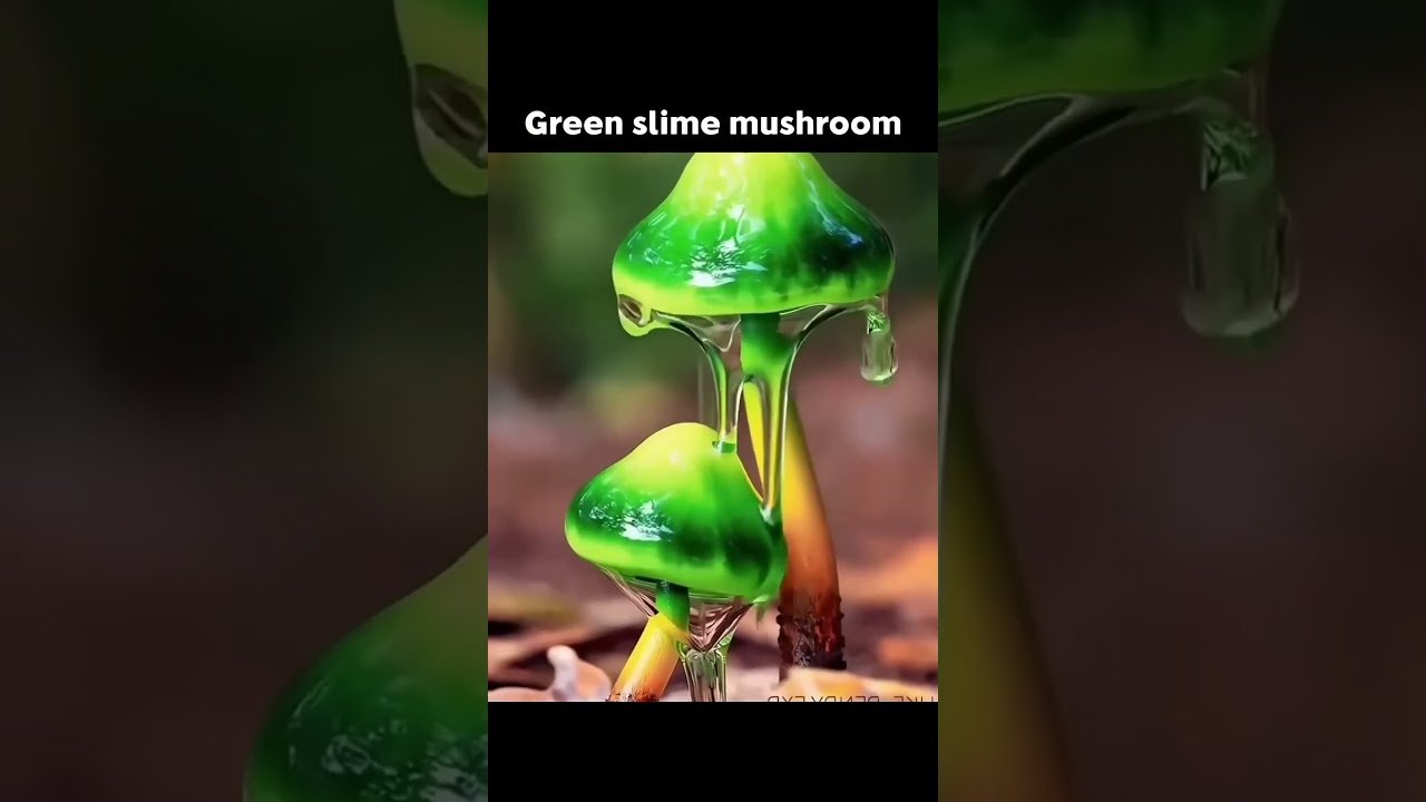 Top 10 Weirdest Mushrooms Ever Found 🍄🌋 Green Slime to Volcano Leather! #facts #shorts