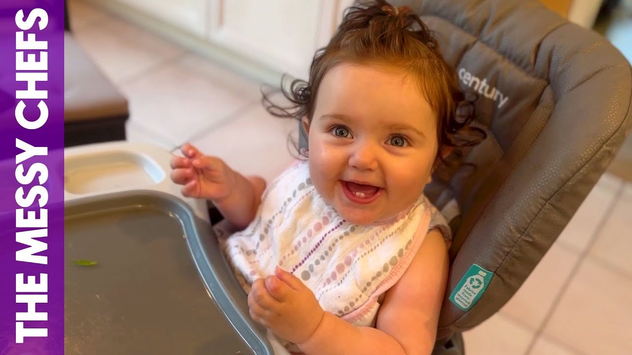 Mushroom Risotto 👨‍🍳👶 The Messy Chefs, Ep 5