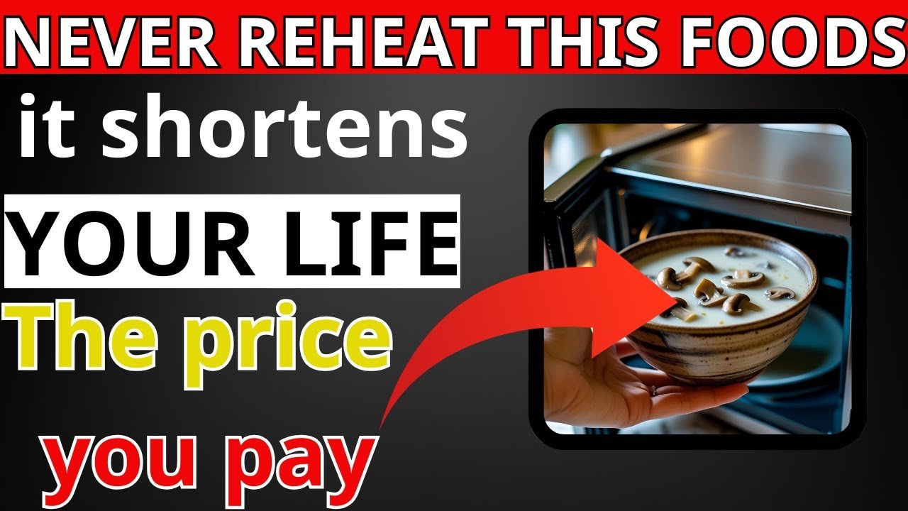 Seniors, 3 Foods You Should Never Reheat – And 3 You MUST Reheat| Senior Health Tips