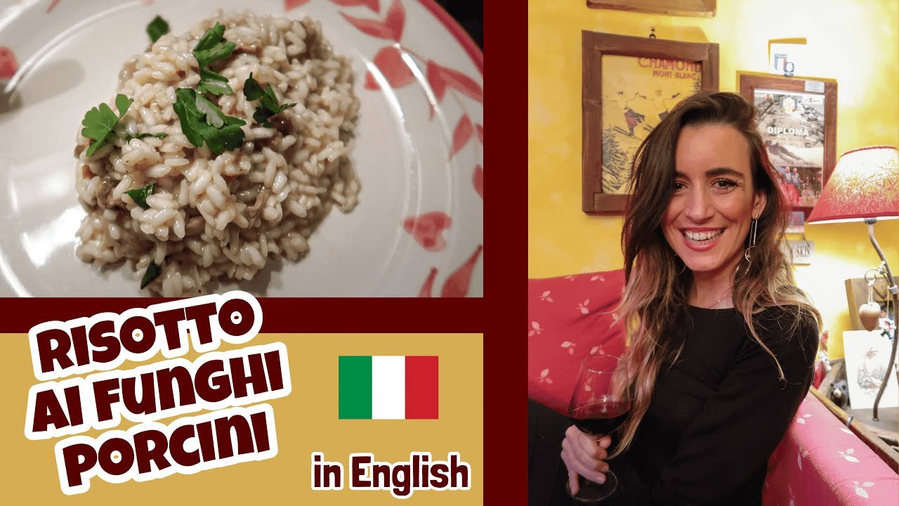 RISOTTO ai funghi porcini | CREAMY mushroom risotto