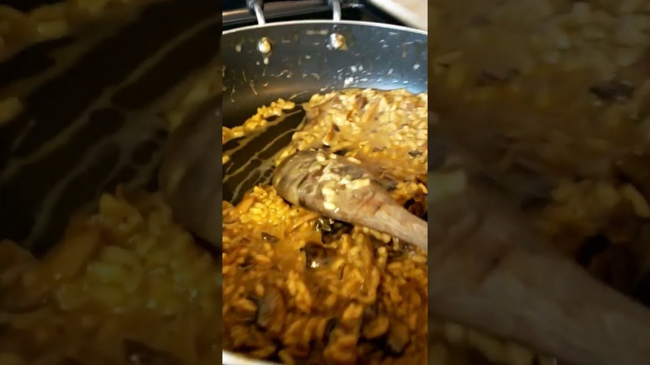 Mushroom Risotto. #risottorecipe #risotto #foodieadventures #tastyfood #wearitbig