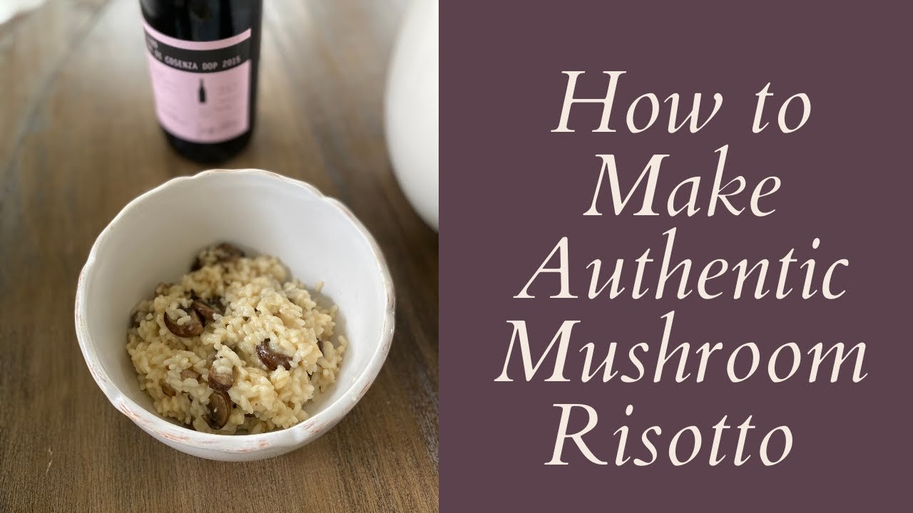 Easy Mushroom Risotto #shorts