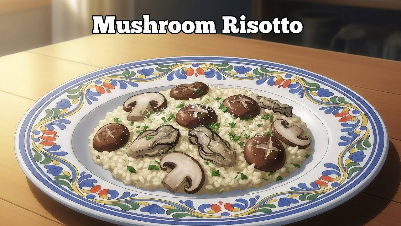 Deadpan Dining: Ep 4 – Mushroom Risotto
