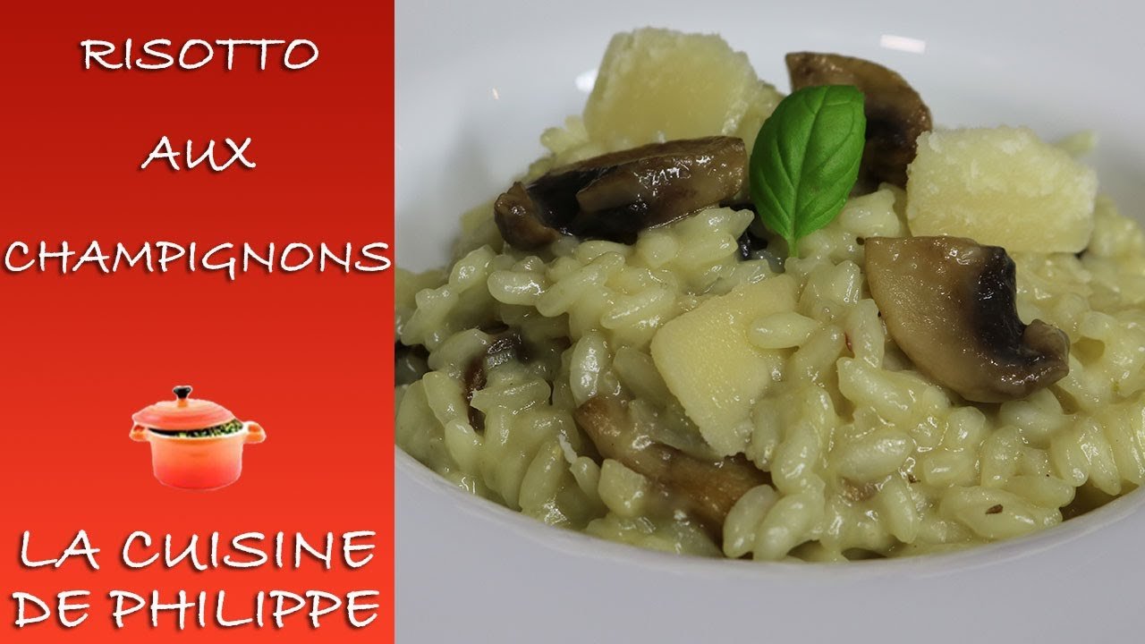 Risotto aux champignons