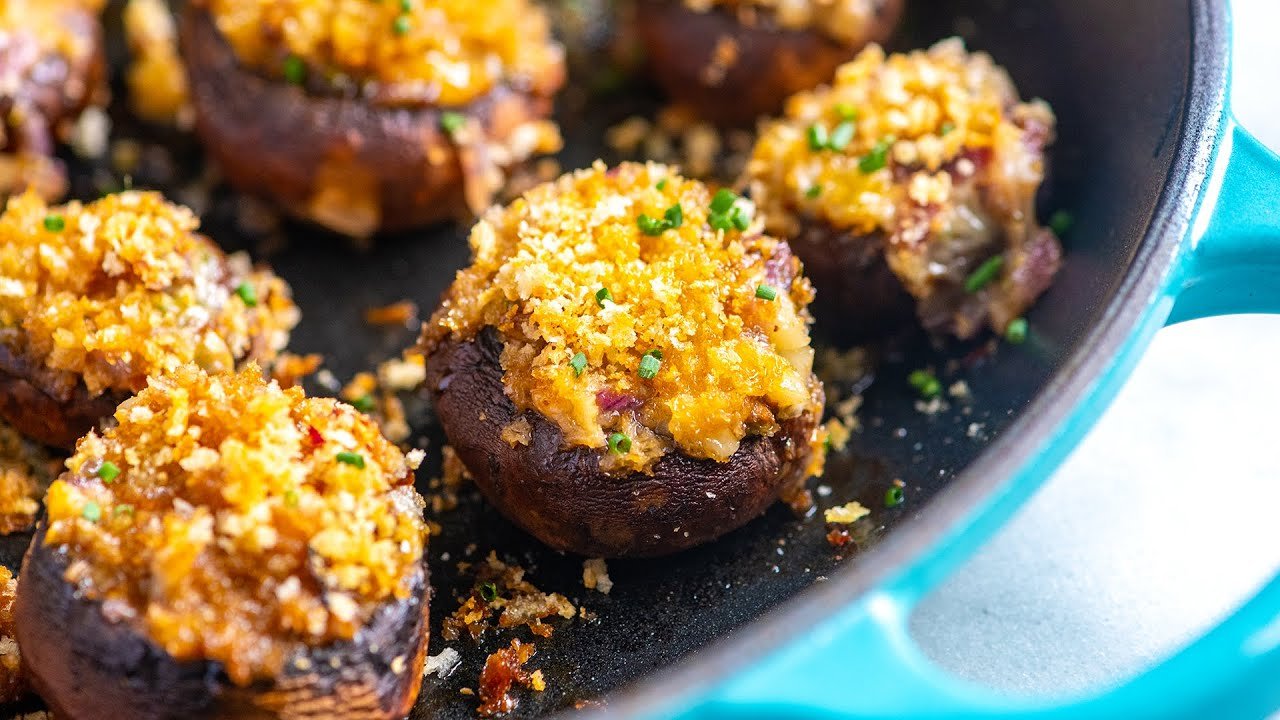 Easy Stuffed Mushrooms Recipe