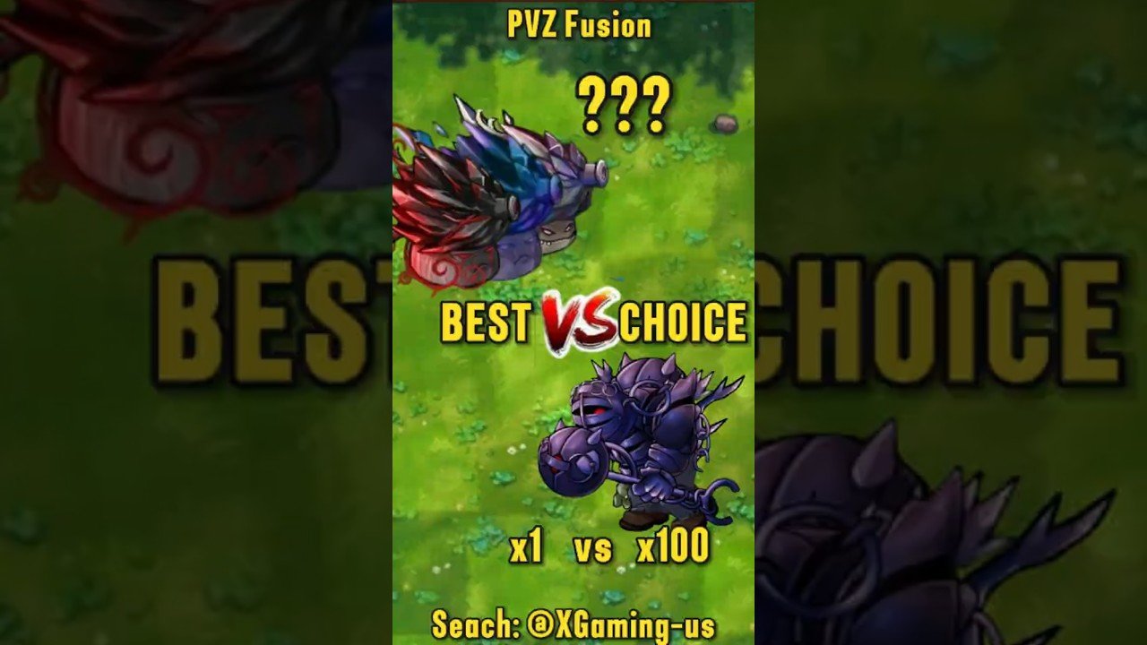 New Plants | 3 Types Magic Mushroom #pvzfusion #whowillwin #powertest