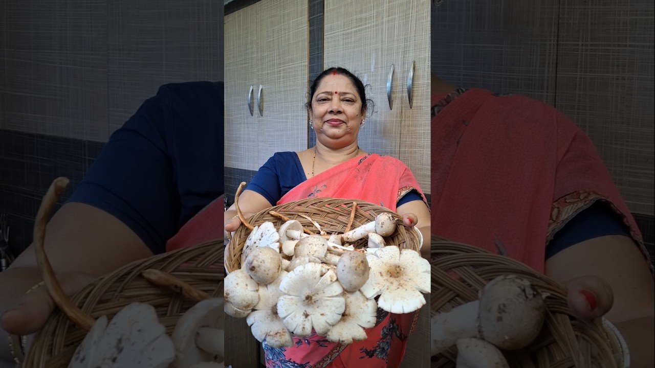 Desi Style Mushroom Curry 🍄‍🟫😋👌🏻#odiafoodtuber #food #recipe #@YouTube